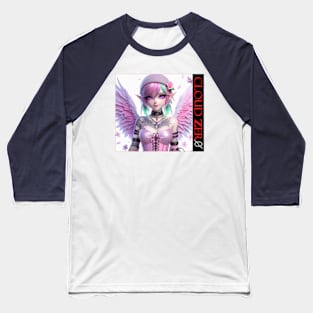 Cloud Zer0 Angel Girl Baseball T-Shirt